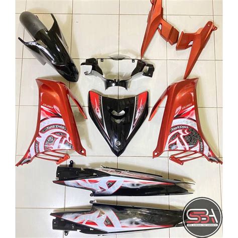 Coverset Hong Leong Yamaha Hly Lc Lc135 V2 V3 V4 Asam Boi Batik