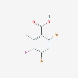 Synthesis Routes Of 4 6 Dibromo 3 Fluoro 2 Methylbenzoic Acid