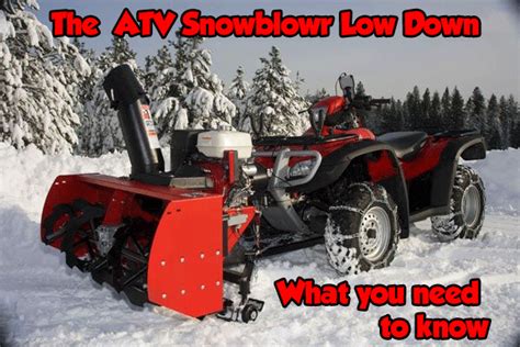 Atv plow | Snowblower Forum