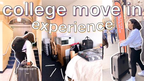 College Move In Day What To Expect Tips YouTube