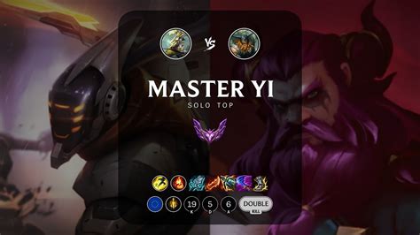 Master Yi Top Vs Olaf Euw Master Patch Youtube