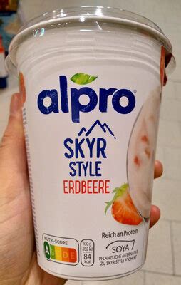 Skyr Style High Protein Fresa Alpro G