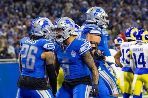 NFL sets kickoff, TV for Lions divisional-round game at Ford Field ...