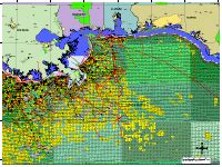 Editable Offshore New Orleans Gulf Area Blocks, Leases, Pipelines, and ...