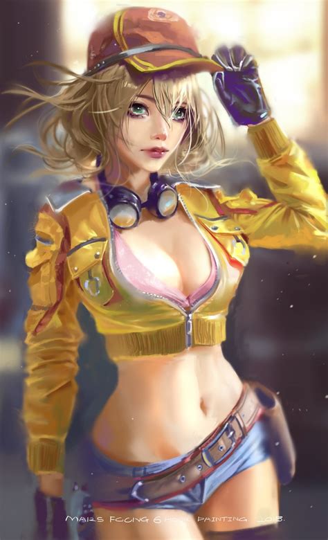 Cindy Aurum Final Fantasy And 1 More Drawn By Marsfoong Danbooru