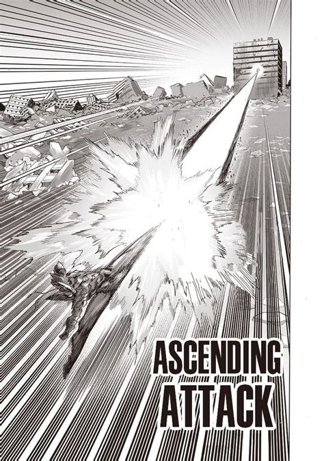 Garou Vs Saitama Manga Panel Chapter One Punch Man Manga One