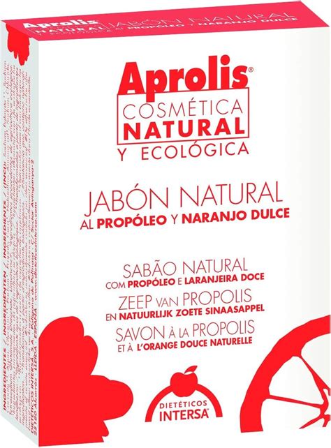 Intersa Jabon Natural Al Propoleo G Amazon It Bellezza