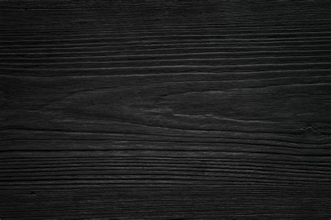 Latar Belakang Tekstur Papan Kayu Gelap Grunge Vintage Hitam Dinding