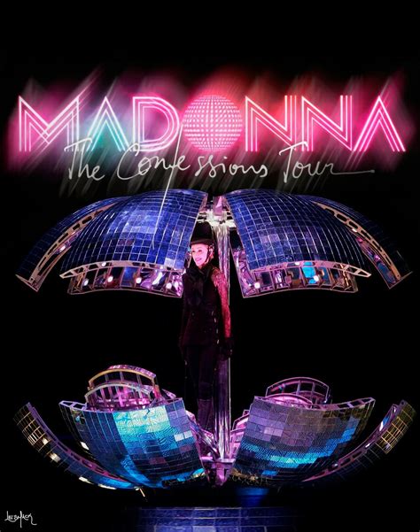 Madonna Confessions Tour Poster