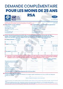 CERFA 14130 02 Formulaire De Demande RSA Jeune Startdoc