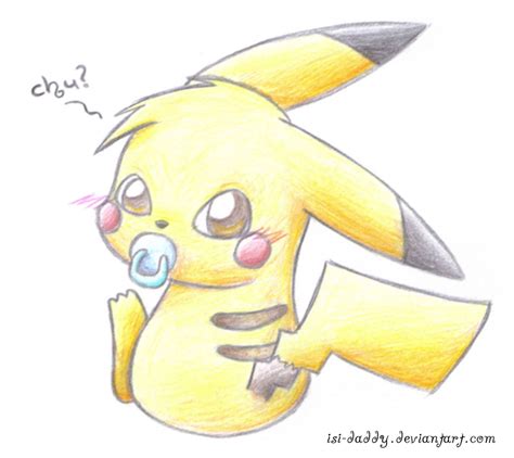 Baby Pikachu Drawing at GetDrawings | Free download