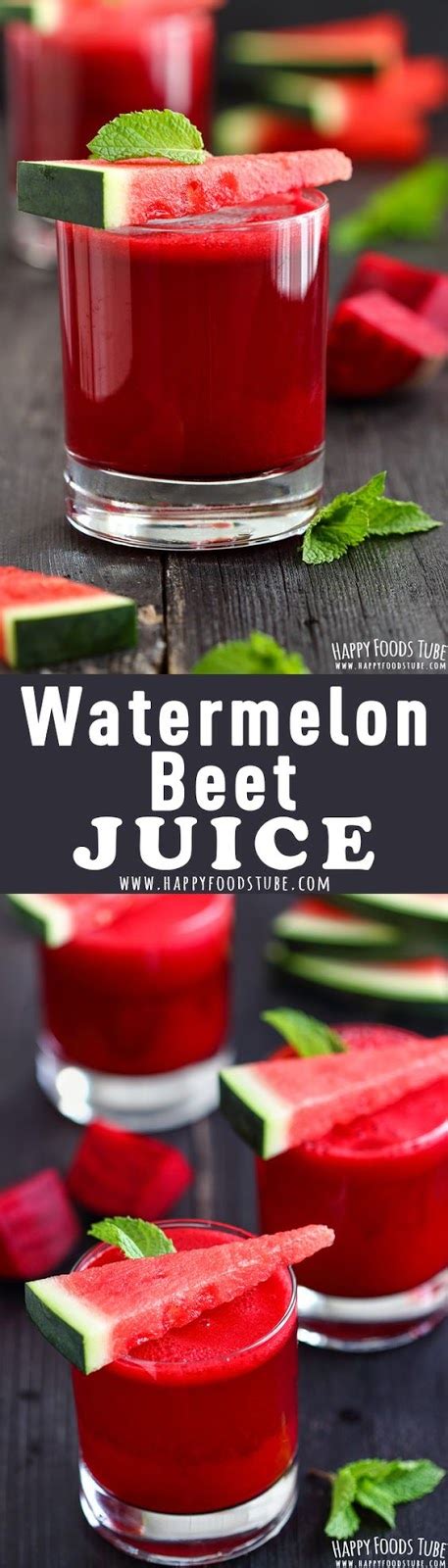 Watermelon Beet Juice My Favorite Food And Recipe