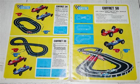 Rare Catalogue Scalextric Meccano Triang Circuit Course