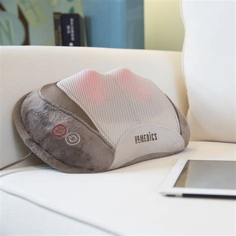 Shiatsu Massage Pillow With Heat And Vibration 3d Homedics