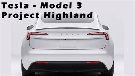 Tesla Model Projekt Highland Was Ist Bis Jetzt Bekannt