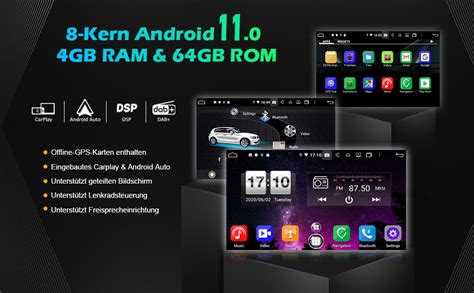 Gonfen Acht Kern Android Autoradio Dsp Wifi G Obd Tpms Dvb