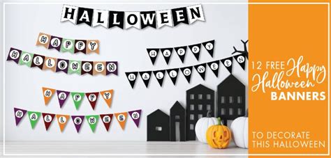 200 Best Halloween Banners - Huge Fun & Scary Collection - World of ...