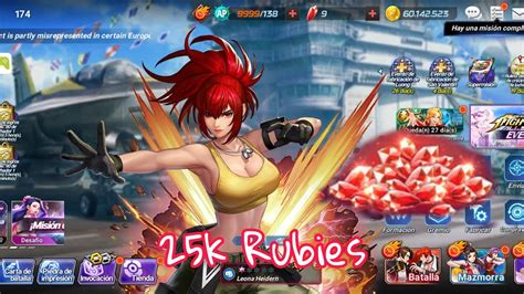 Kof Allstar K Rubies Luong Xv Y Leona Xv Recursos Gratis Y Tickets