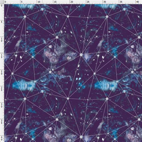 Galaxy Print Cotton Fabric| Polyester Printed Galaxy Fabric