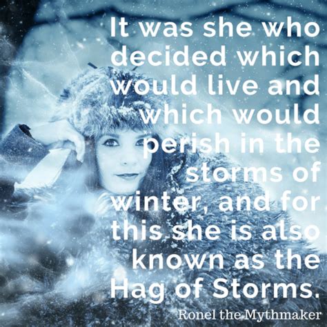 The Goddess Of Winter Folklore Ronel The Mythmaker Celtic Goddess