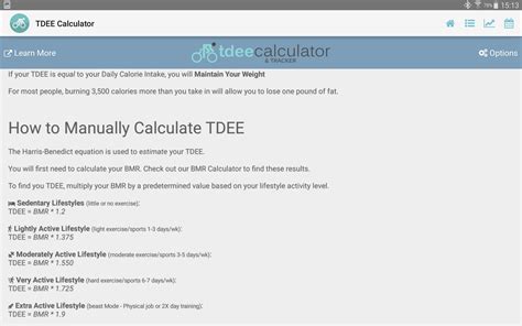 Tdee Calculator Portugues 5