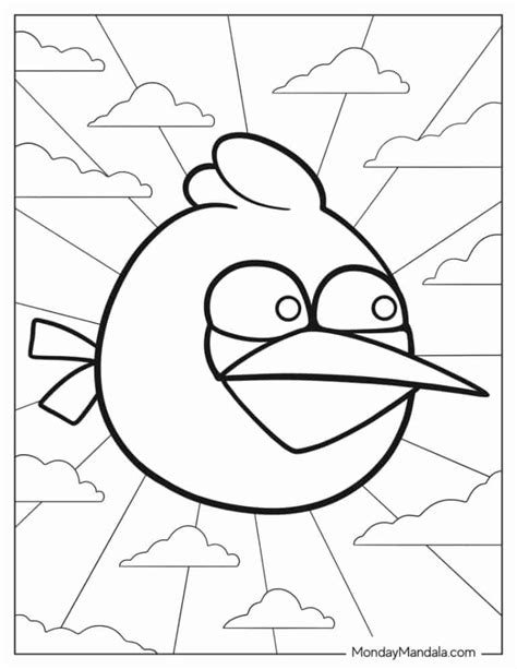 26 Angry Birds Coloring Pages (Free PDF Printables)