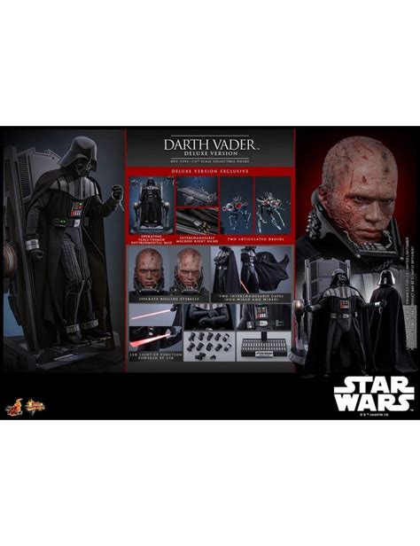 Hot Toys Movie Masterpiece Star Wars Revenge Of The Sith Darth Vader 1 6 Scale Collectible