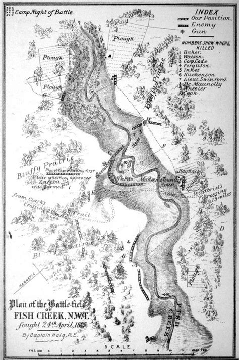 1885 Northwest Resistance Indigenous Peoples Atlas Of Canada