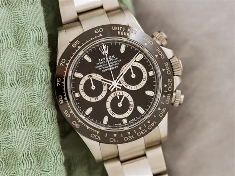 Rolex Daytona Cosmograph Ref Ln Black Dial Steel Box Papers Bj