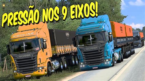 Press O Dos Eixos No Comboio Mapa Eldorado Pro Novos Trechos Ets