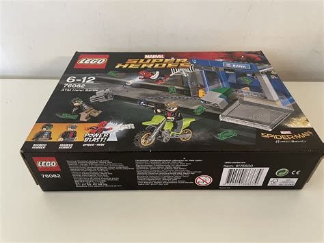 Lego Marvel Super Heroes 76082 Atm Heist Battle Set 2017 Brand New Ebay