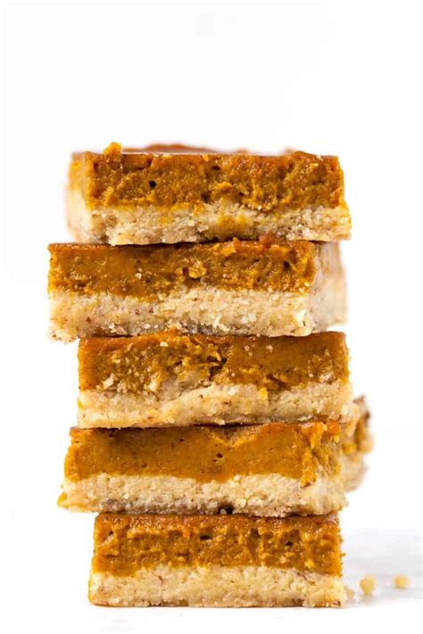 Gluten Free Pumpkin Pie Bars Easy And Healthy Simply Quinoa