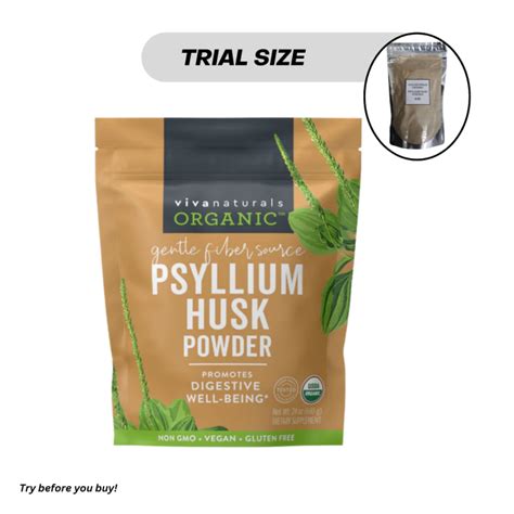 Trial Size Viva Naturals Organic Psyllium Husk Powder 6 Oz Lazada Ph