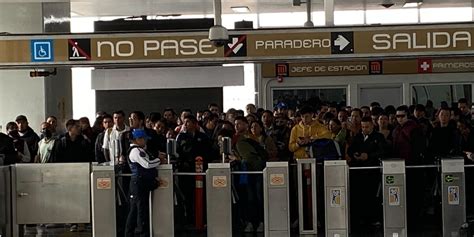 Chilango L Nea Del Metro Cdmx Falla Cierran Estaciones Y Reportan