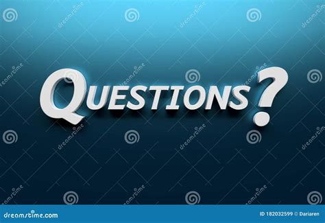 3d Word Who With Question Mark Royalty Free Stock Photo