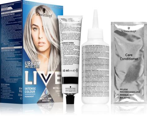 Schwarzkopf Live Urban Metallics Coloration Cheveux Permanente Notino Fr