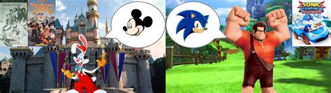 Mickey Sonic And The Main Movie Stars By Clariceelizabeth On Deviantart