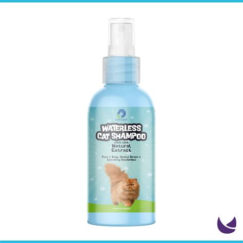 Fluff 'n Buff Waterless Cat Shampoo - Chubby Meows