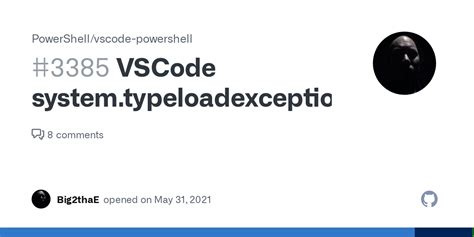 Vscode System Typeloadexception Issue Powershell Vscode