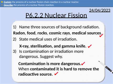 Gcse Physics Nuclear Fission Teaching Resources