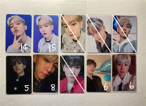 Wts Exo Baekhyun Photocards Hobbies Toys Memorabilia Collectibles