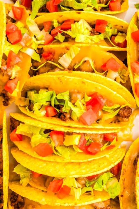 American-Style Beef Tacos • Food Folks and Fun