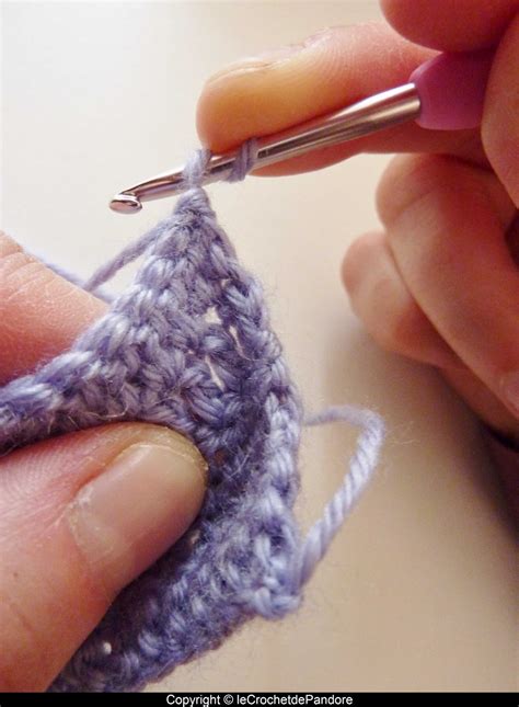 Le Crochet De Pandore Tuto Remplacer Les Mailles En L Air Pour