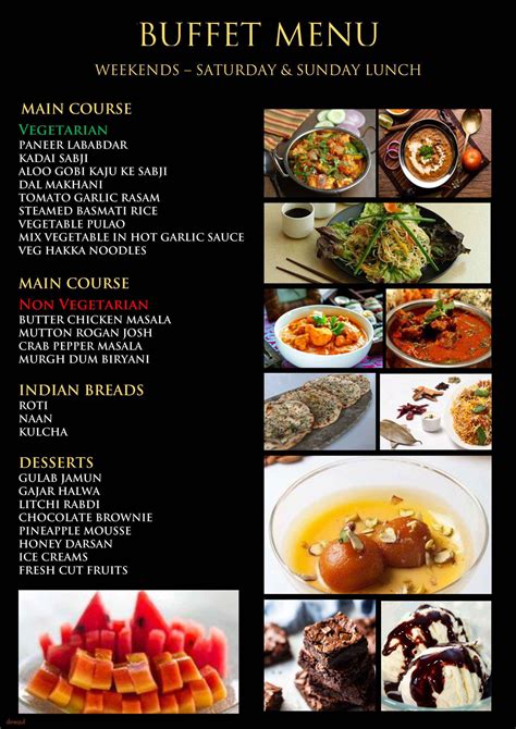 Menu of Buff Buffet Buff, Koramangala, Bangalore | Dineout