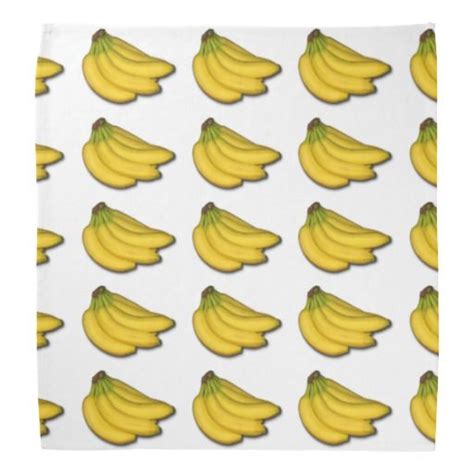 Banana Bandana Zazzle Banana Bandana Fruit