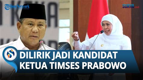 Namanya Sempat Masuk Bursa Cawapres Kini Khofifah Masuk Daftar