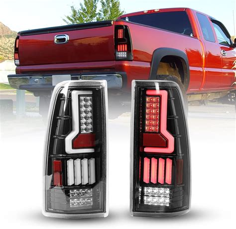 ROXX Full LED Tail Lights Assembly Compatible With 1999 2006 Chevy