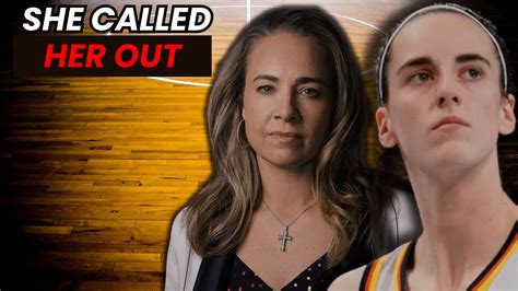 Becky Hammon Calls Out Caitlin Clark Her Fans Arent Happy Youtube