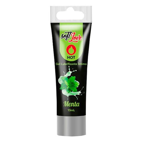 Lubrificante íntimo Hot Beijável ml Soft Love