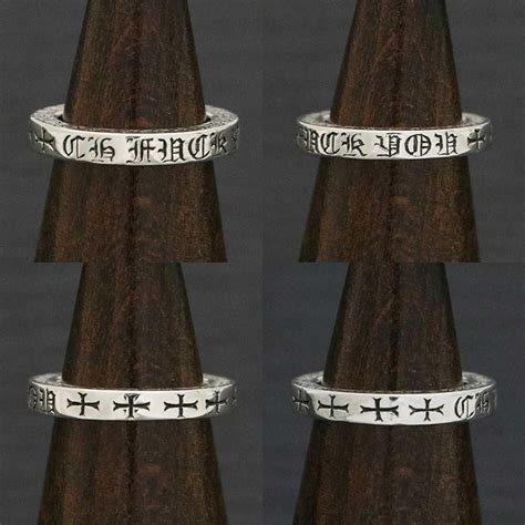 Chrome Hearts Chrome Hearts Fuck You Spacer Ring Si Gem